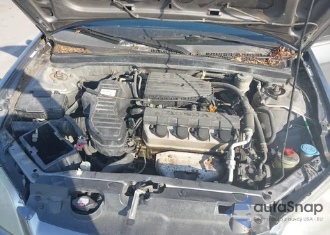 2005 Honda Civic Vp из США, поврежденный, VIN 1HGES16385L017711